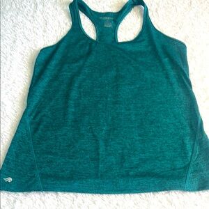 Ideology Women's Teal Racerback Tank Top. Size M.